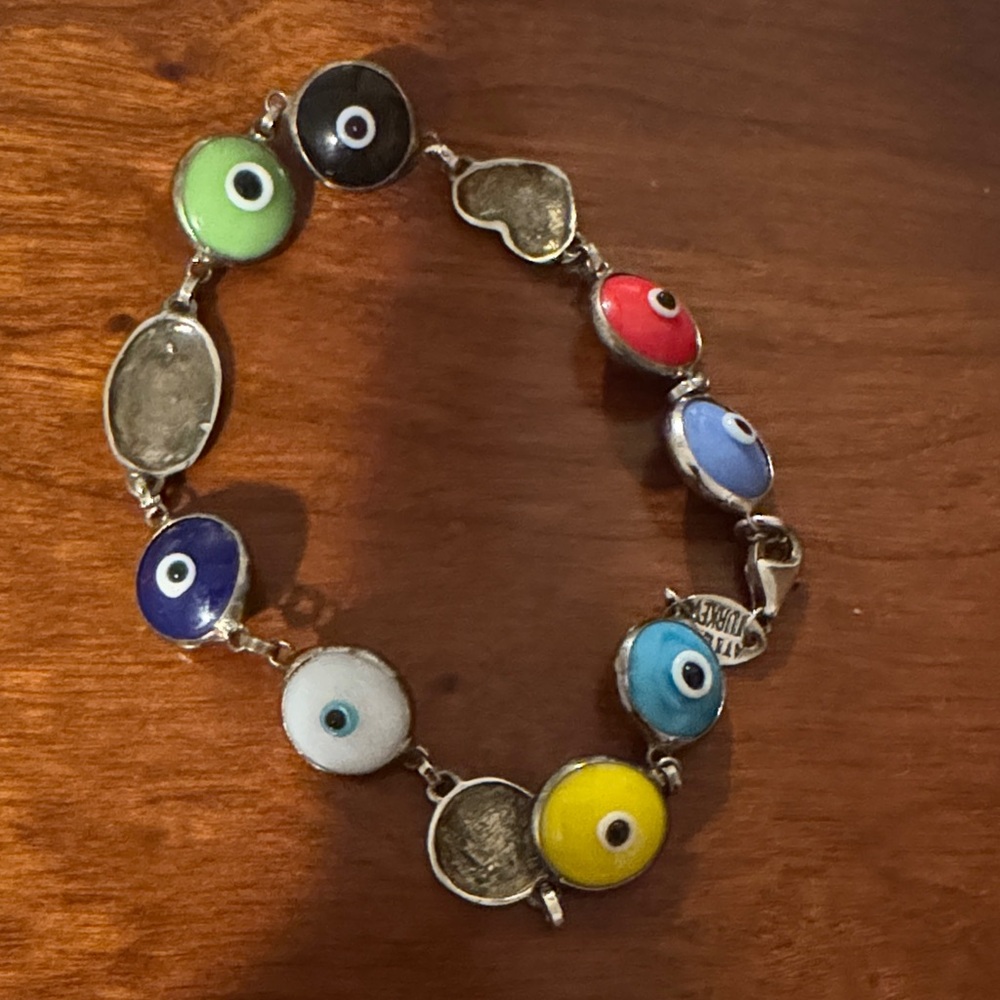 Colorful Evil Eye Bracelet - Picture 4 of 4